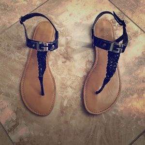 Guess sandals.